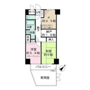 藤和シティホームズ新宿余丁町の間取り画像