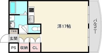 ソレイユ1番館の間取り画像
