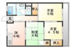沖田コーポラスの間取り画像