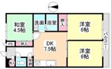 オルセーメゾン山川C棟の間取り画像
