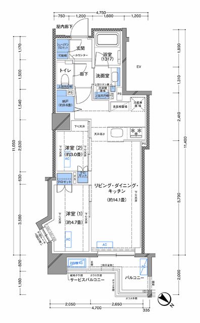 間取図