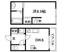 Y’s Flats 西陣の間取り画像