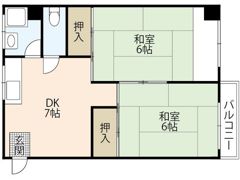 上竹ビルの間取り画像
