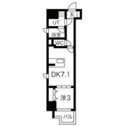 シーズンフラッツ錦糸町WESTの間取り画像