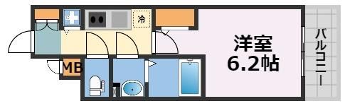 エスリード難波ザ・ブライトの間取り画像