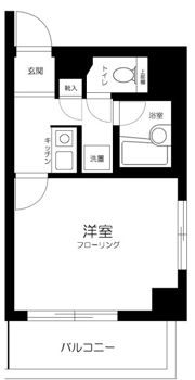 スカイコート日本橋人形町第2の間取り画像