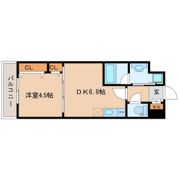 アスコット花京院の間取り画像