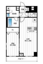 イアース本所吾妻橋の間取り画像