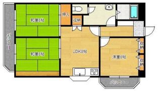 ロイヤルサルーン真鶴の間取り画像