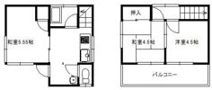 上沢3丁目貸家の間取り画像