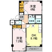 メイプル小岩の間取り画像