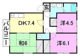 フォブール久万の台の間取り画像
