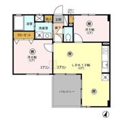 ソレイユ上町の間取り画像