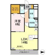 リバーパークAの間取り画像