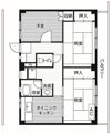 ビレッジハウス不入斗6号棟の間取り画像