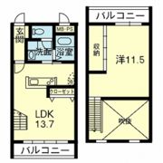 ライズ熊本駅南の間取り画像