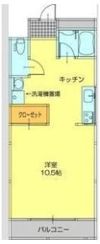 クオリティマンションKKの間取り画像