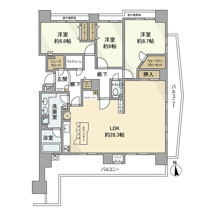 間取図