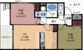 プレミアコート星ヶ丘の間取り画像