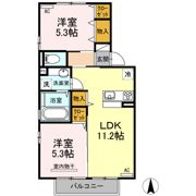 フィールドヴィレッジⅠの間取り画像