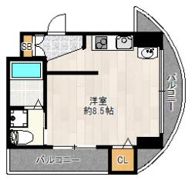 レクシア鶴ヶ丘の間取り画像