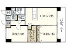 桜レジデンス横川の間取り画像