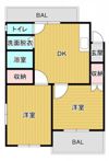 エスティードビスタの間取り画像