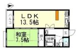 セルヴァン藍の間取り画像