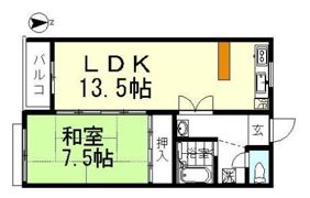 セルヴァン藍の間取り画像