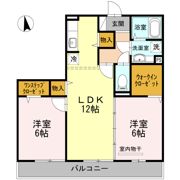 グランメールの間取り画像