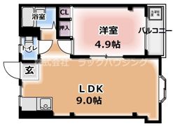 ペントハウス11の間取り画像