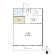 青晴荘の間取り画像