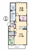 TYR楽々園の間取り画像