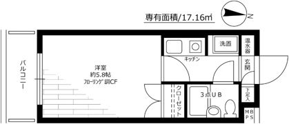 ロアール洗足池の間取り画像