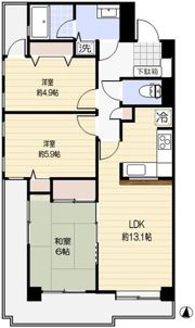 藤和シティコープ三鷹南の間取り画像