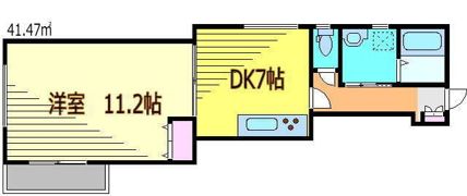 オンリーワン篠原北の間取り画像