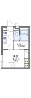 レオパレス錦の間取り画像