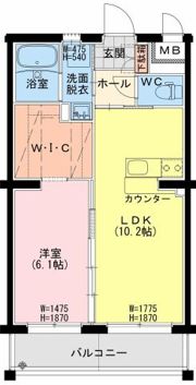メゾン アバントの間取り画像