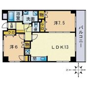 エミューズコートⅡの間取り画像