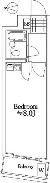 コスモ隅田アクティの間取り画像