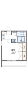 レオパレスメローネⅡの間取り画像