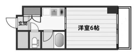 セレッソコート梅田東の間取り画像