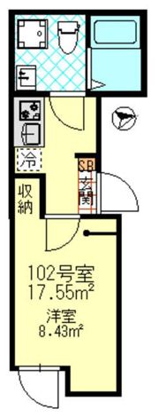 プルミア梅島の間取り画像