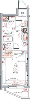 クレヴィスタ中板橋Ⅱの間取り画像
