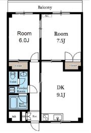 オーシャンヒルズの間取り画像