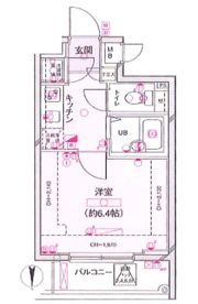 菱和パレス府中駅前の間取り画像