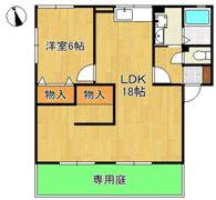 ウィステリア中吉田 A棟の間取り画像