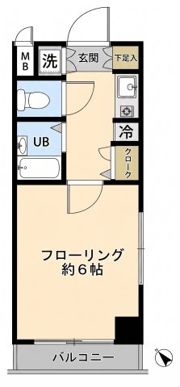 菱和パレス音羽の間取り画像