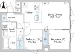 LAPiS武蔵小山の間取り画像