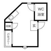 JPアパートメント枚方Ⅱの間取り画像